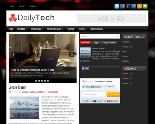 blogger tema