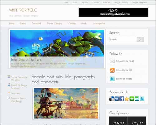 blogger tema