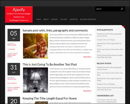 blogger tema