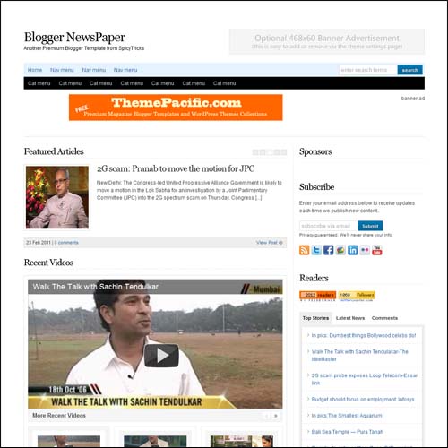 blogger tema