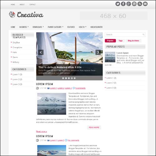 blogger tema