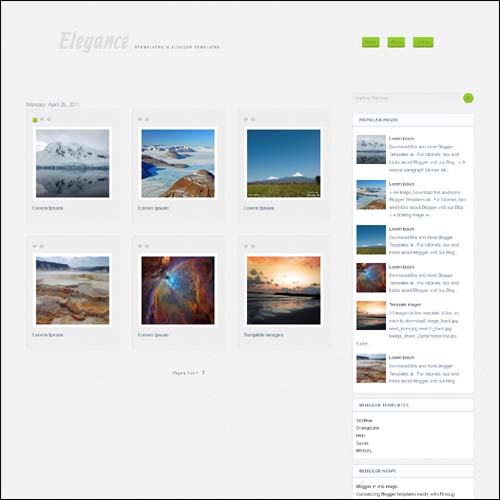 blogger tema