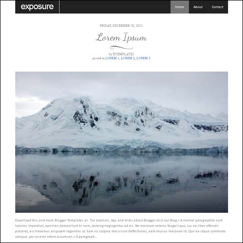 blogger tema