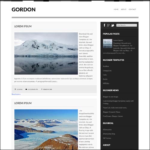 blogger tema