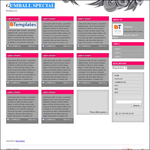blogger tema