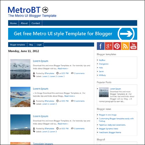 blogger tema