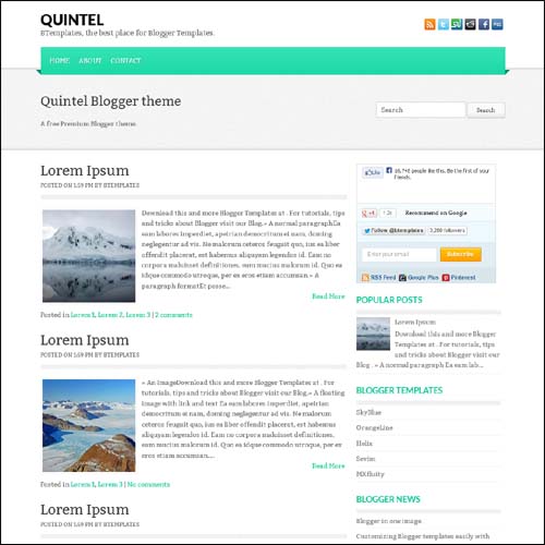 blogger tema