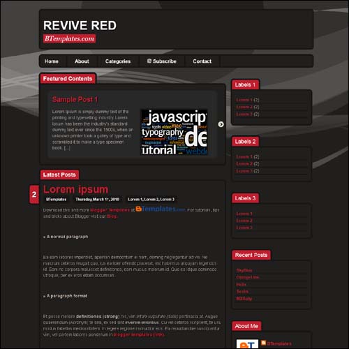blogger tema