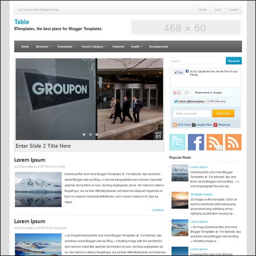blogger tema