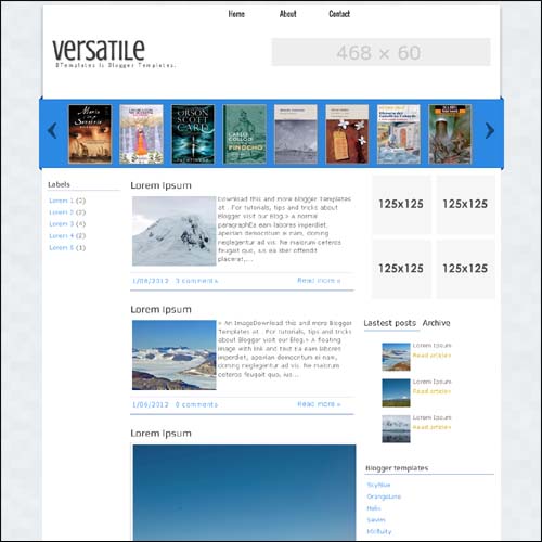 blogger tema
