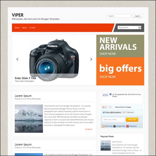 blogger tema