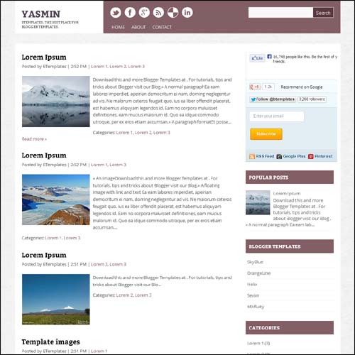 blogger tema