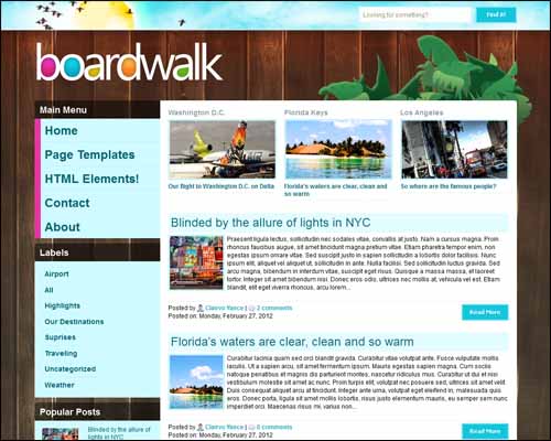 blogger tema