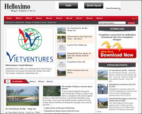 blogger tema