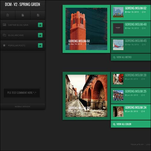 blogger tema