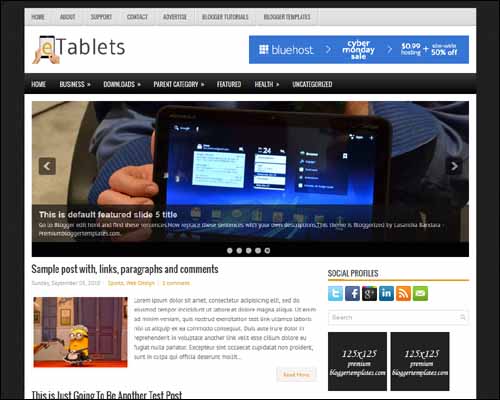 blogger tema