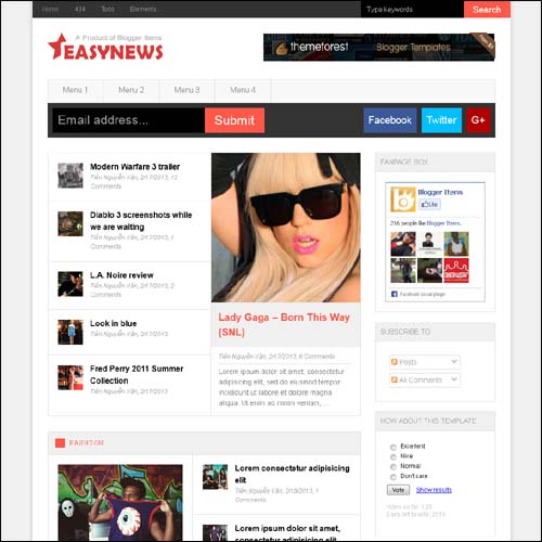 blogger tema