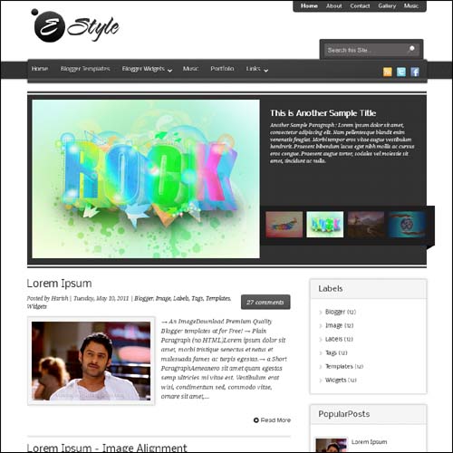 blogger tema