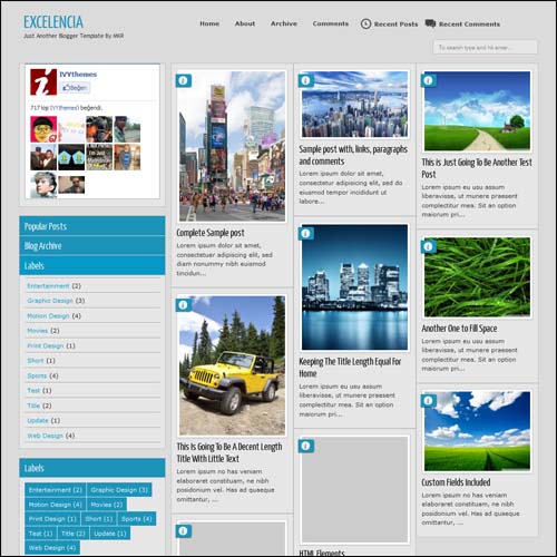 blogger tema