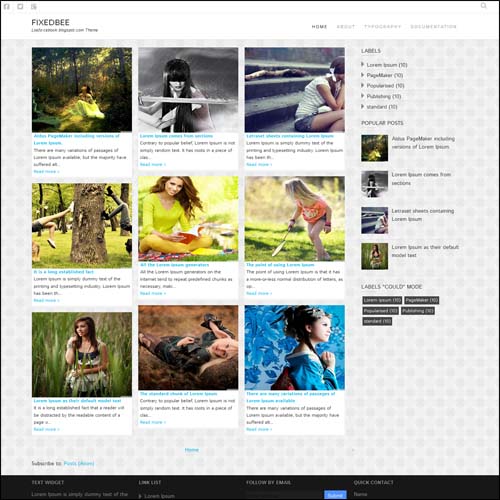blogger tema