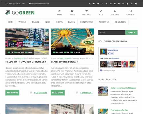 blogger tema