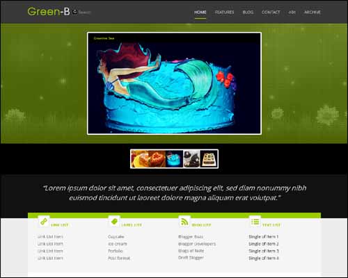 blogger tema