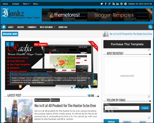 blogger tema