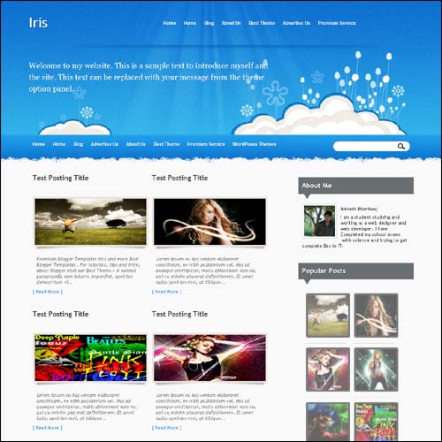 blogger tema