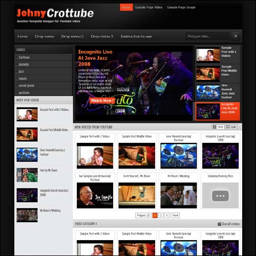 blogger tema