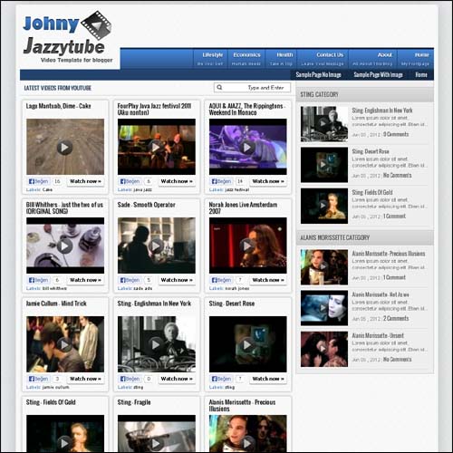 blogger tema