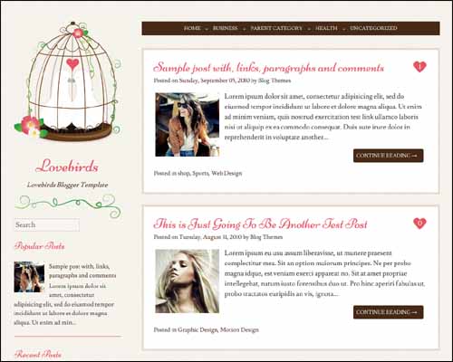 blogger tema