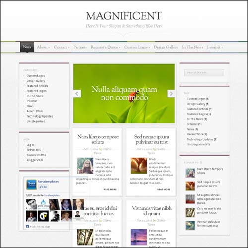blogger tema