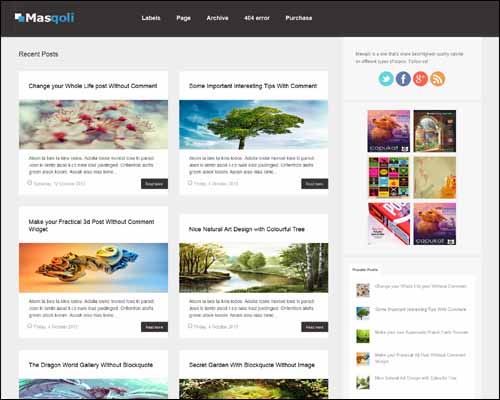 blogger tema