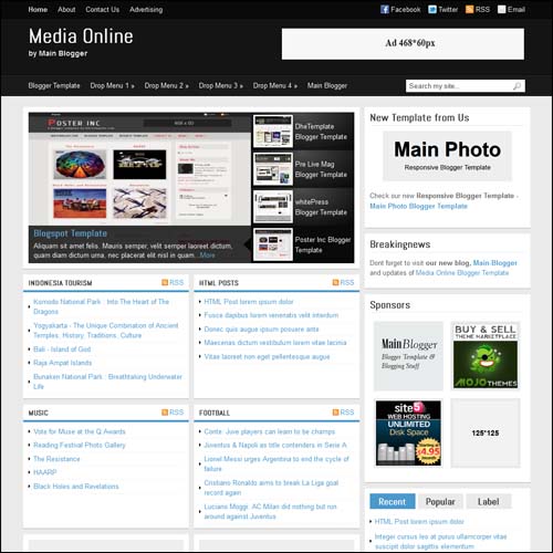 blogger tema