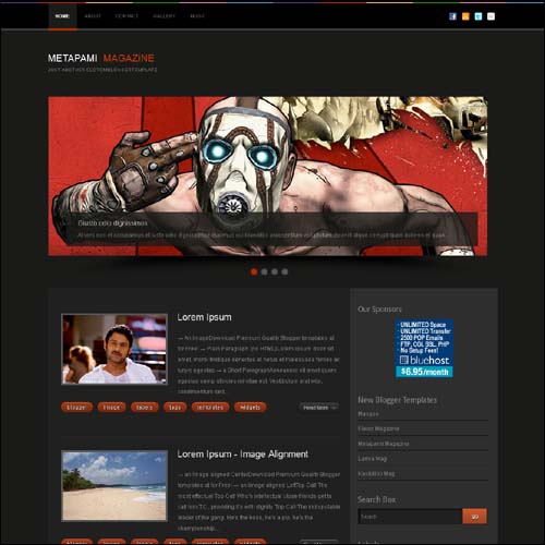 blogger tema