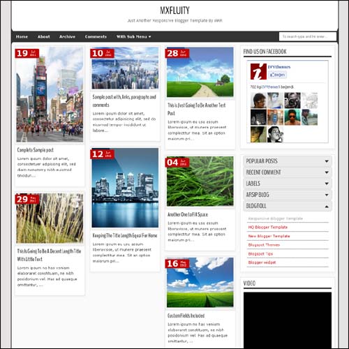 blogger tema