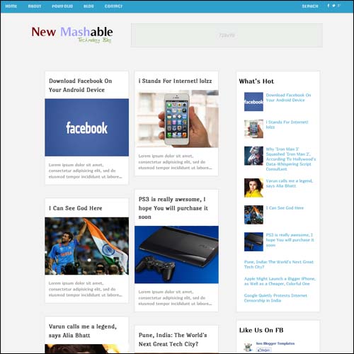 blogger tema