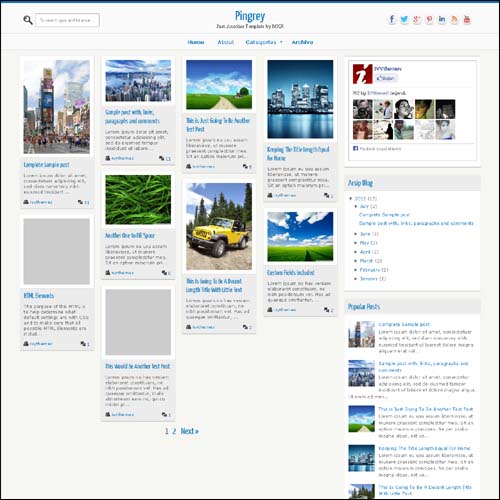 blogger tema