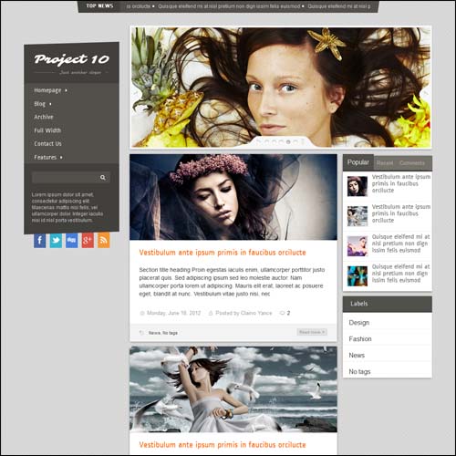 blogger tema