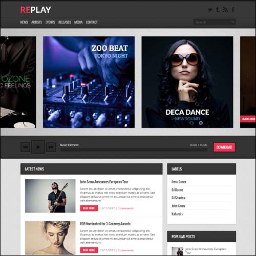 blogger tema