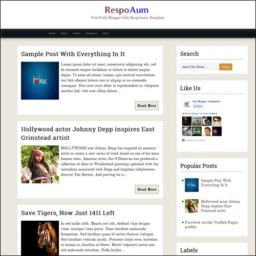 blogger tema