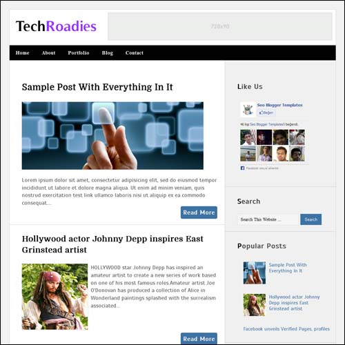 blogger tema