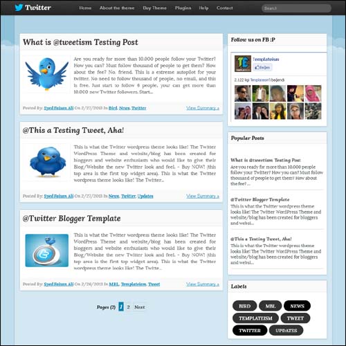 blogger tema