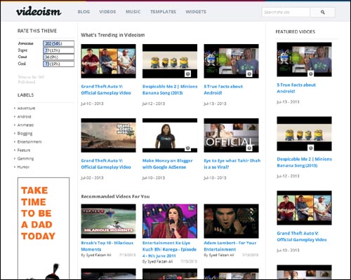 blogger tema